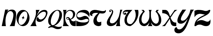 EurekaEndeavour-Regular Font UPPERCASE