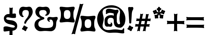 Eurobia Plain Regular Font OTHER CHARS