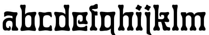 Eurobia Plain Regular Font LOWERCASE