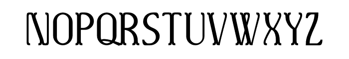 Euronalist Font UPPERCASE
