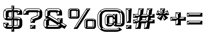 Eurostolen Bevel Font OTHER CHARS