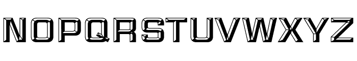 Eurostolen Bevel Font UPPERCASE