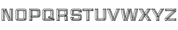Eurostolen Shadow Font UPPERCASE