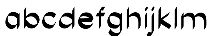 Eutony Font LOWERCASE