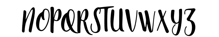 Evabeta Font UPPERCASE