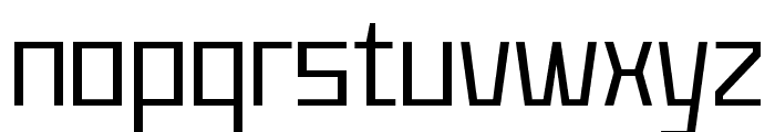 Evaglory Regular Font LOWERCASE