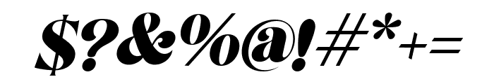 Evaline-Italic Font OTHER CHARS