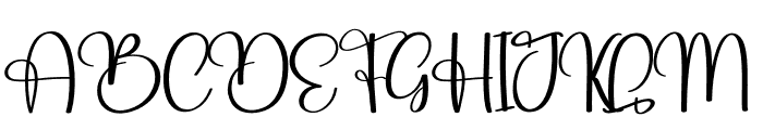 Evalyna Font UPPERCASE