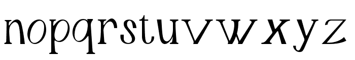 Evandale-Regular Font LOWERCASE