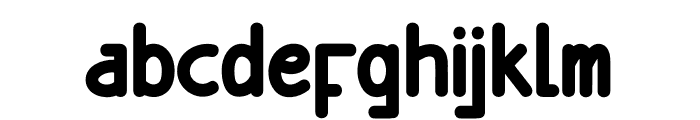 Evanescent Font LOWERCASE