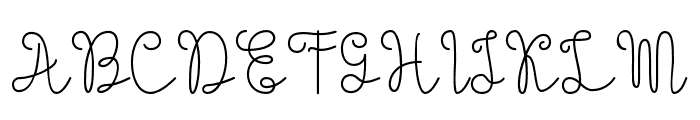 Evangetta-Light Font UPPERCASE