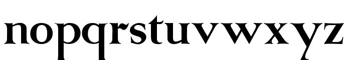 Evareste Serif  Font LOWERCASE