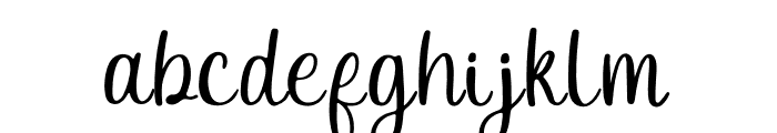 Eveliana Font LOWERCASE