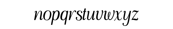 Evelisse Regular Font LOWERCASE