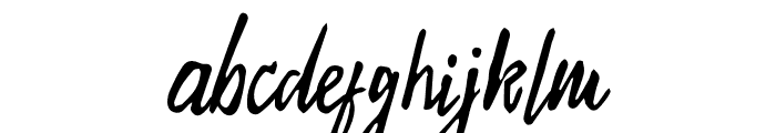 Evelyne Script Regular Font LOWERCASE