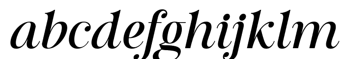 Evenings Italic Font LOWERCASE