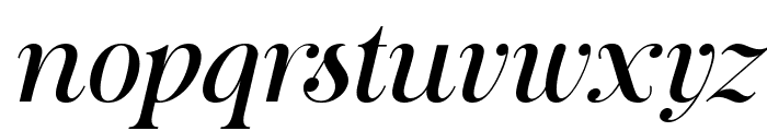 Evenings Italic Font LOWERCASE