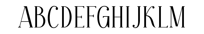 EverSince-Serif Font UPPERCASE