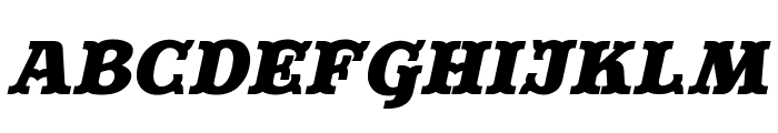 Evereast Slab-Serif Bold Itc Bold Font UPPERCASE