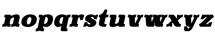 Evereast Slab-Serif Bold Itc Bold Font LOWERCASE