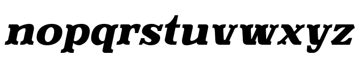 Evereast Slab-Serif Italic Font LOWERCASE