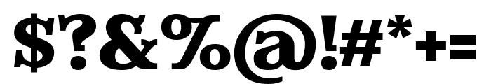 Evereast Slab-Serif Font OTHER CHARS