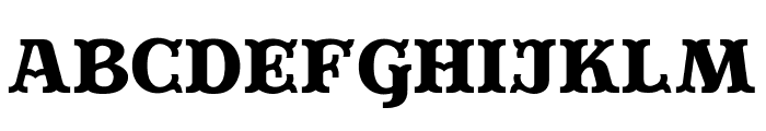 Evereast Slab-Serif Font UPPERCASE