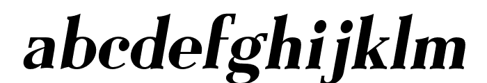 Everflow Bold Italic Font LOWERCASE