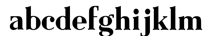 Everflow Bold Font LOWERCASE