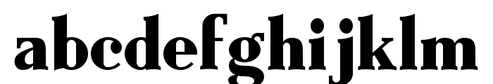 Everflow Extra Bold Font LOWERCASE