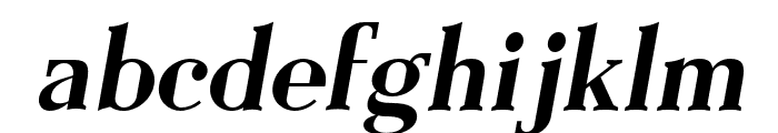 Everflow Semi Bold Italic Font LOWERCASE