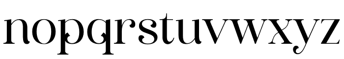 Everlast Roman Serif Font LOWERCASE
