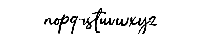 Everlasting Regular Font LOWERCASE