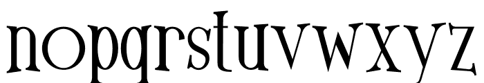 Everte Statum Font LOWERCASE
