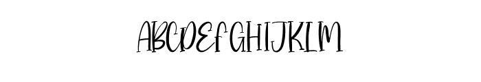 Everyday Hungry Regular Font UPPERCASE
