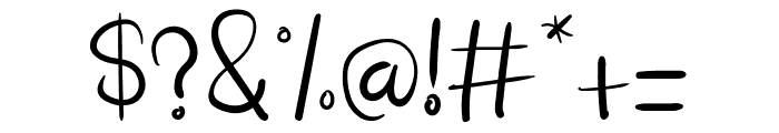 Everyday Signature Font OTHER CHARS