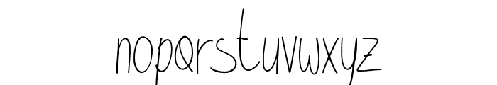 Evesmeer Font LOWERCASE