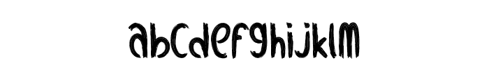 EvilShadow Font LOWERCASE
