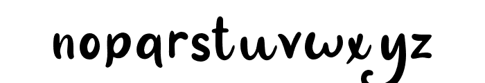 EvilTail-Regular Font LOWERCASE