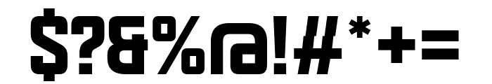 Evogria New Font OTHER CHARS