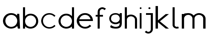 Evrim Bold Font LOWERCASE