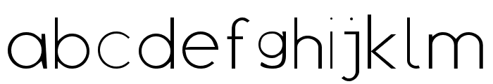 Evrim  Medium Font LOWERCASE