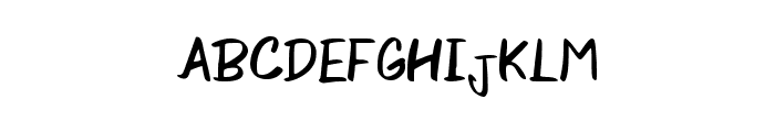 Evyler Regular Font LOWERCASE