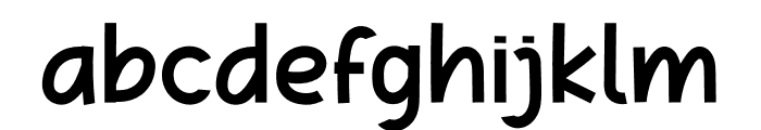 Ewofi Thin Font LOWERCASE