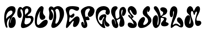 EwoliMasik-Regular Font UPPERCASE