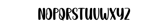 Exceptional Font LOWERCASE