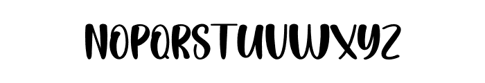 Exciting Handmade Font LOWERCASE