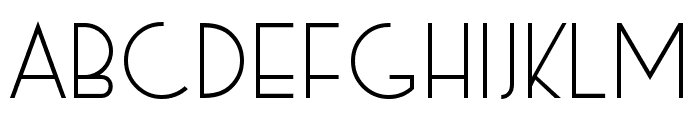 Exco Font LOWERCASE