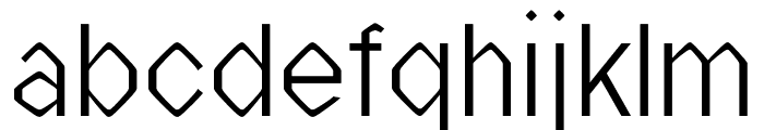 Excolo Bold Font LOWERCASE