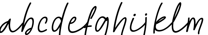 ExecutiveBossScript-Italic Font LOWERCASE